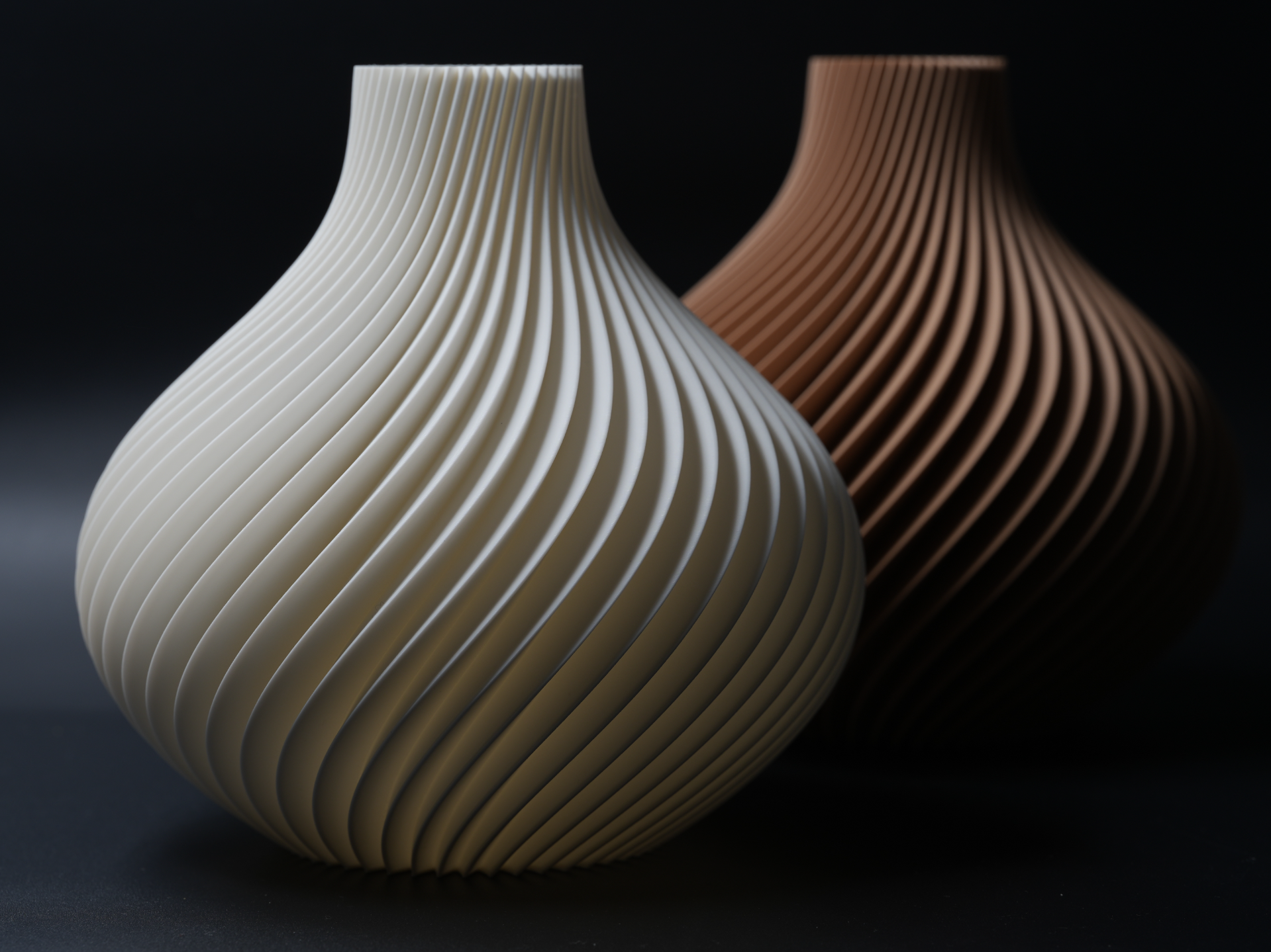 Spiral Zen Vase - Elegant Parametric Design