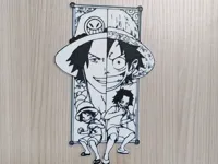 Figurine Luffy et Ace — frères pirates One Piece — photo 3