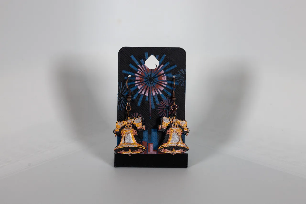 Liberty Bell - Independence Day Earrings view 4