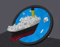 RMS Titanic en train de couler — photo 3