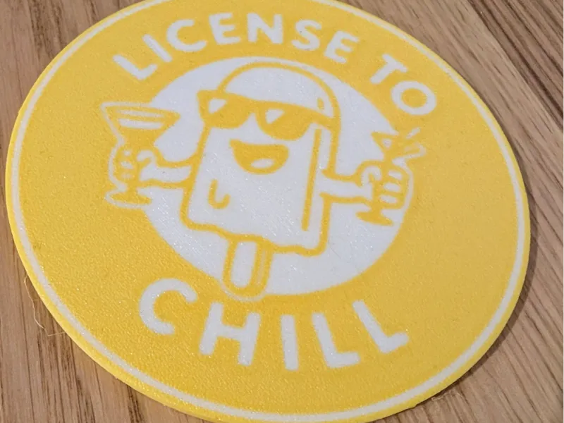 Coaster - licence to chill
