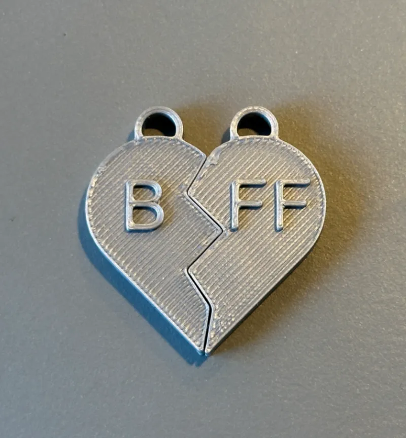 BFF Necklace - Heart Broken