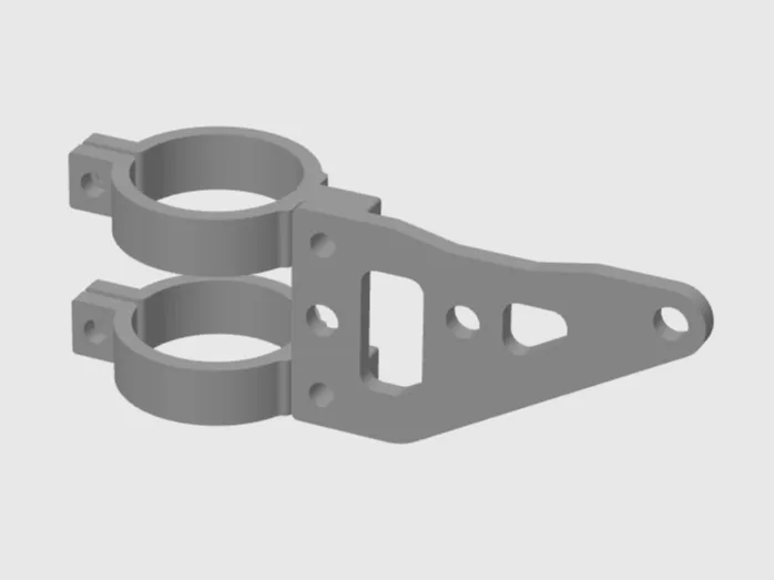 Motorcycle 41mm fork headlight holder