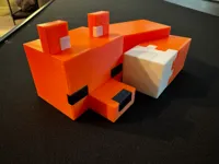 Renard endormi Minecraft — photo 5