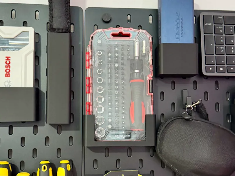 Amazon Basics Ratchet Wrench Holder for Skadis