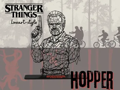 Stranger Things Hopper