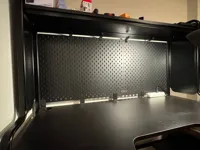 Fixation Skadis pour bureau Ikea Fredde — photo 4
