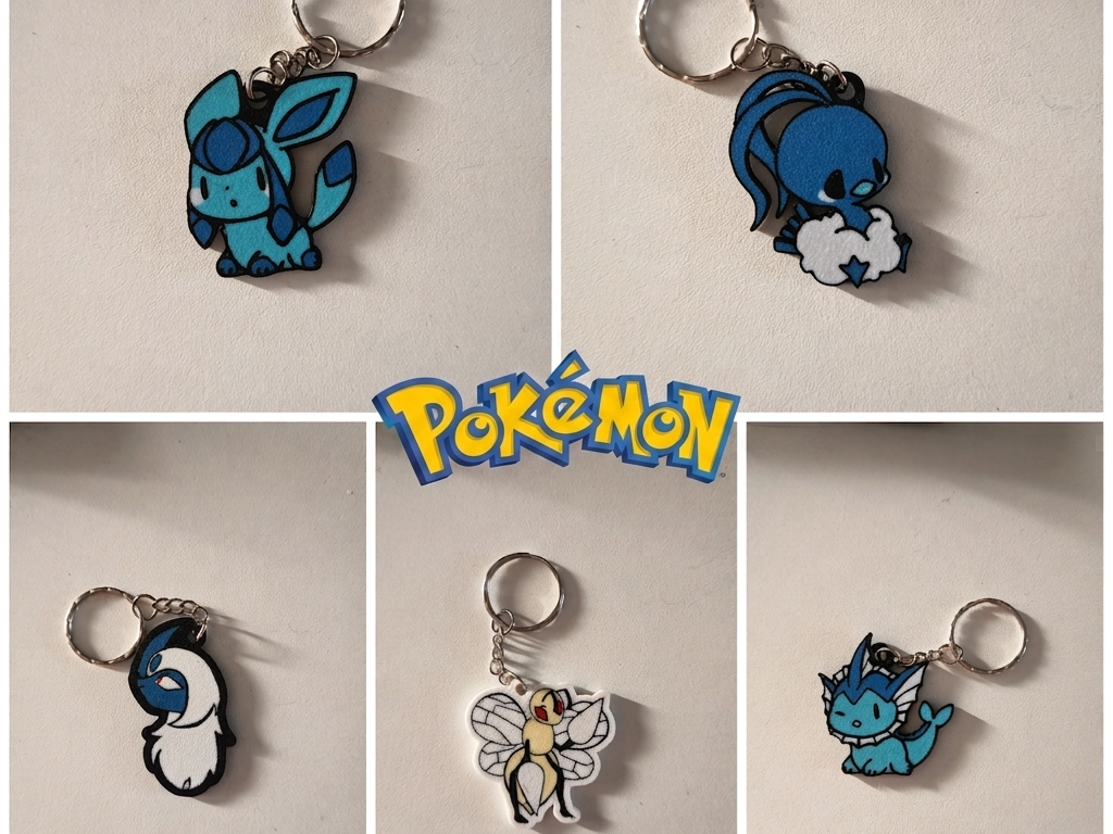 Pokemon Keychain Collection