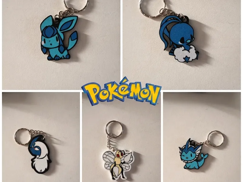 Pokemon Keychain Collection