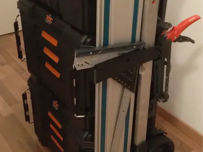Ridgid Pro Gear side mount for Saw Track/Level/etc