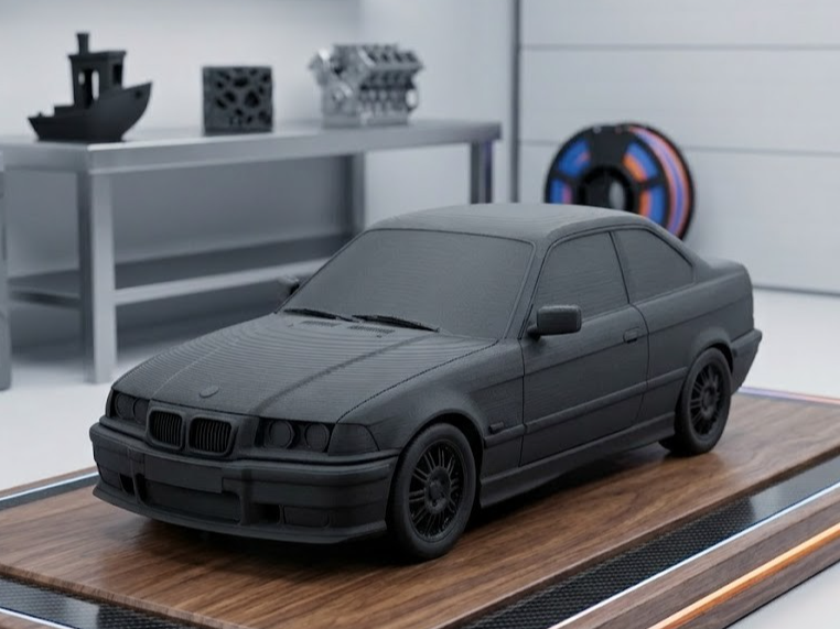 Iconic BMW E36 Coupe – Detailed Scale Model