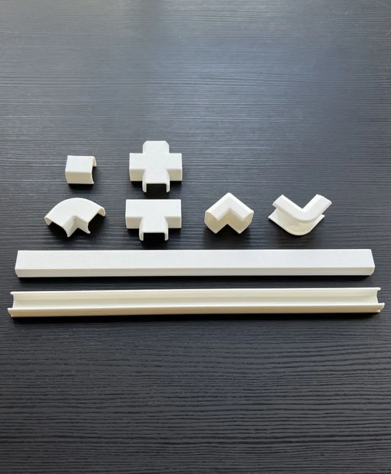 Cable Raceway Cover & Channel System (Parametric) view 3
