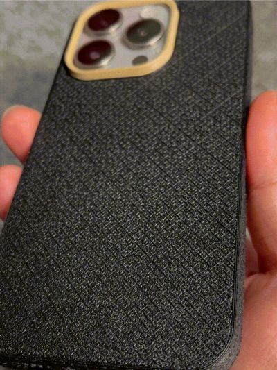 An understated textured phone case! iPhone 15 Pro (18g)