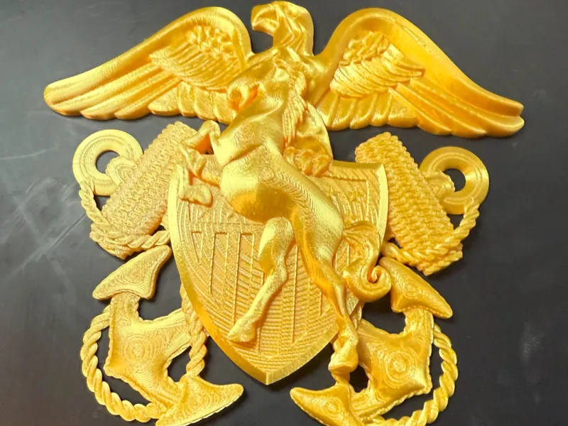 Limted Duty Officer US Navy emblem