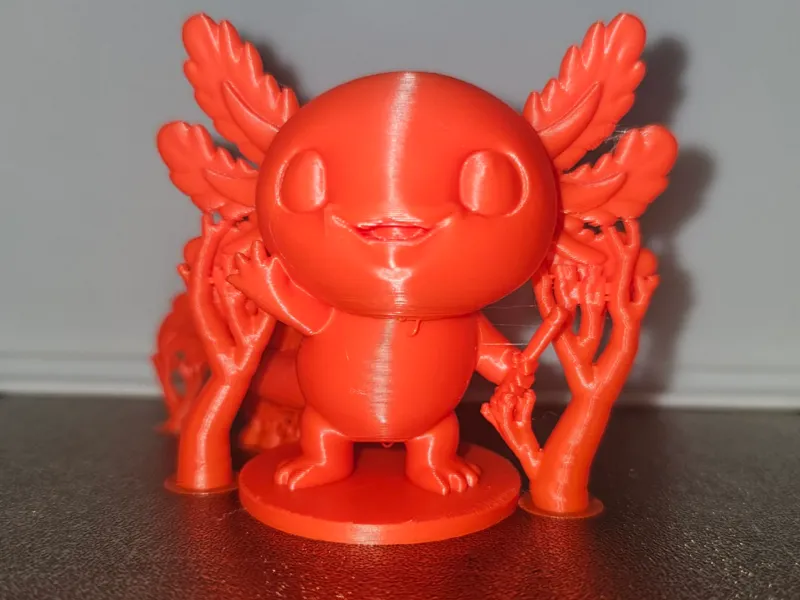 Cute Chibi Desk Mascot - Lottie the Axolotl