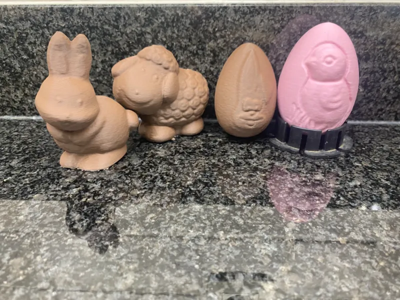 Easter Chocolate Figures