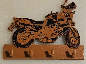 Motorcycle Key Hanger