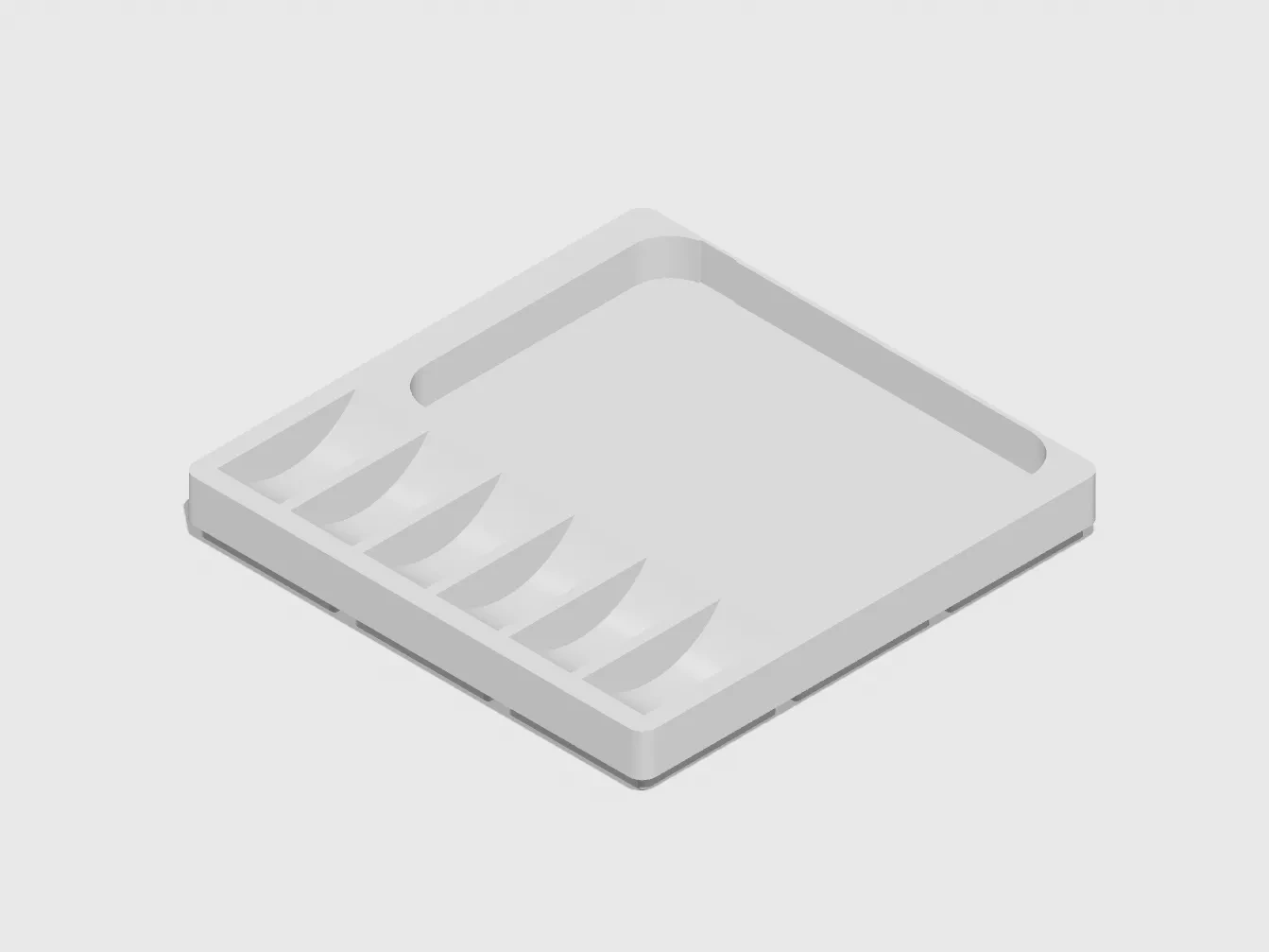 Miniatura 1 do modelo 3D D110标签打印机Gridfinity盒子