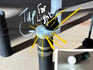 Tap-On EDC Flashlight