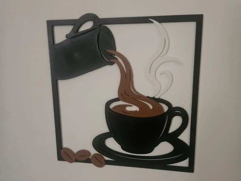 Coffe Walldecoration 