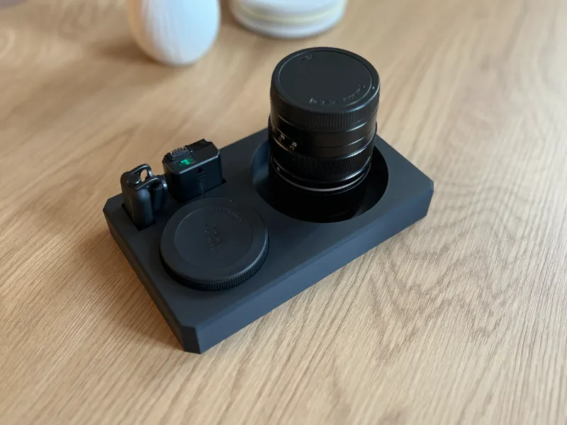 Desk Organizer for Camera Lens & Accessories