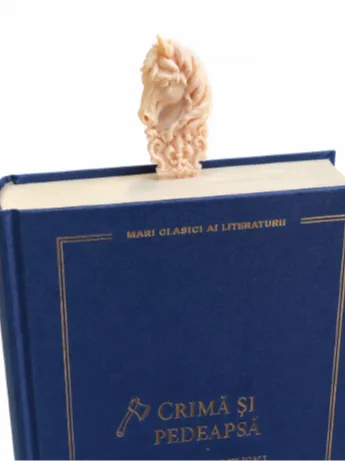 Accesorio de lectura: Gothic Horse Bookmark – Ornate Design — vista de referencia 2