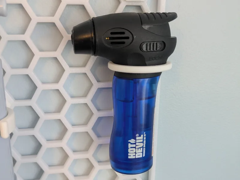 HSW Gas Torch Holder - Honeycomb Storage Wall