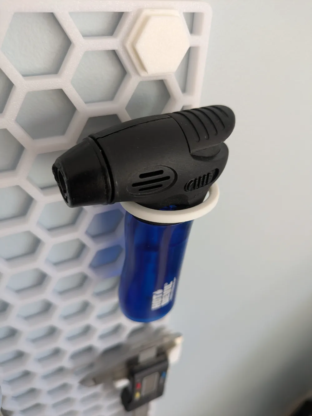 Torch Storage Rack HSW Gas Torch Holder - Honeycomb Storage Wall by JamlamMakerWorld ...