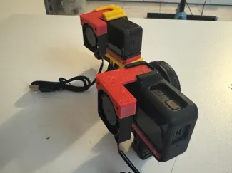 staffa ,ventola di raffreddamento, gopro, insta360