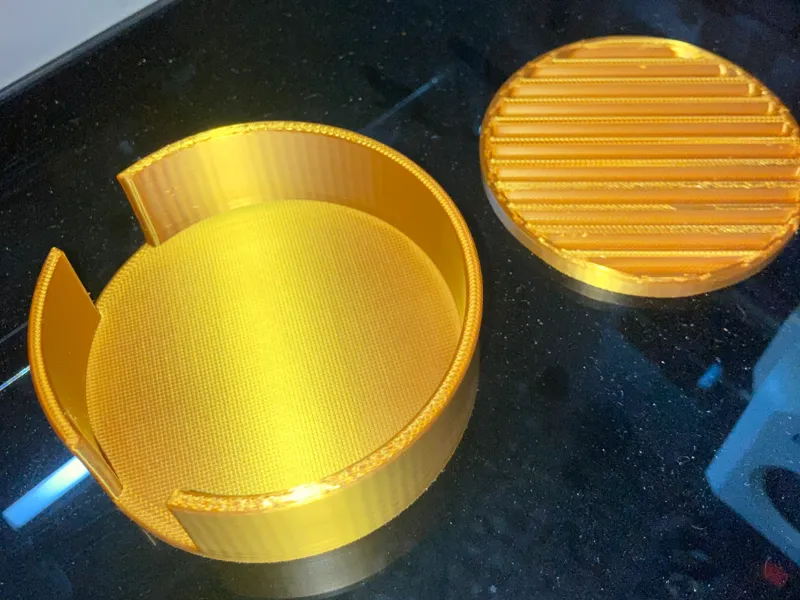 Coaster + box