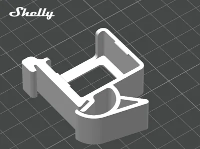 DIN Rail Mount for Shelly Mini Gen 3, Gen 4 & Plus