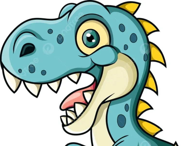 Dino cake topper