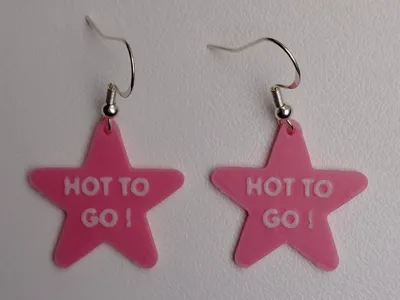 HOT TO GO Chappell Roan earrings / keychain