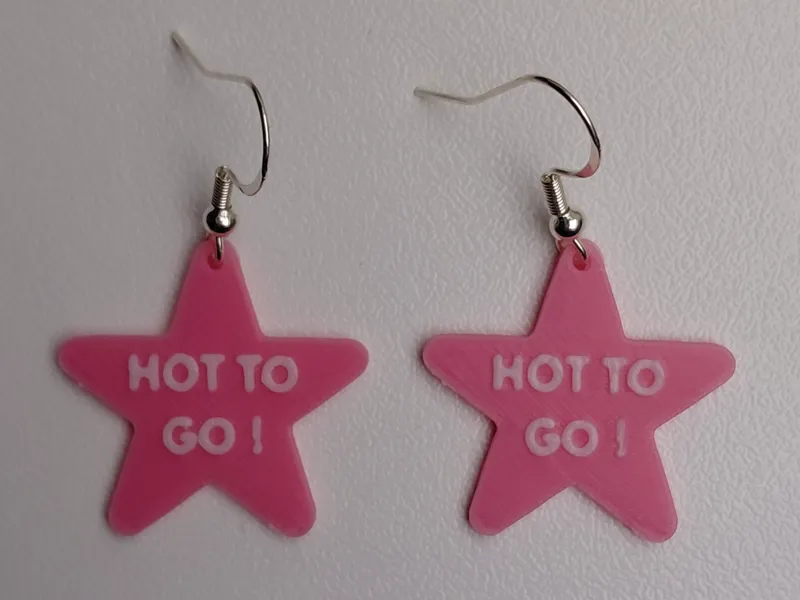 HOT TO GO Chappell Roan earrings / keychain