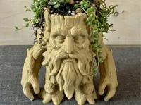 Gardien de la forêt ancienne : jardinière et organiseur de bureau — photo 1