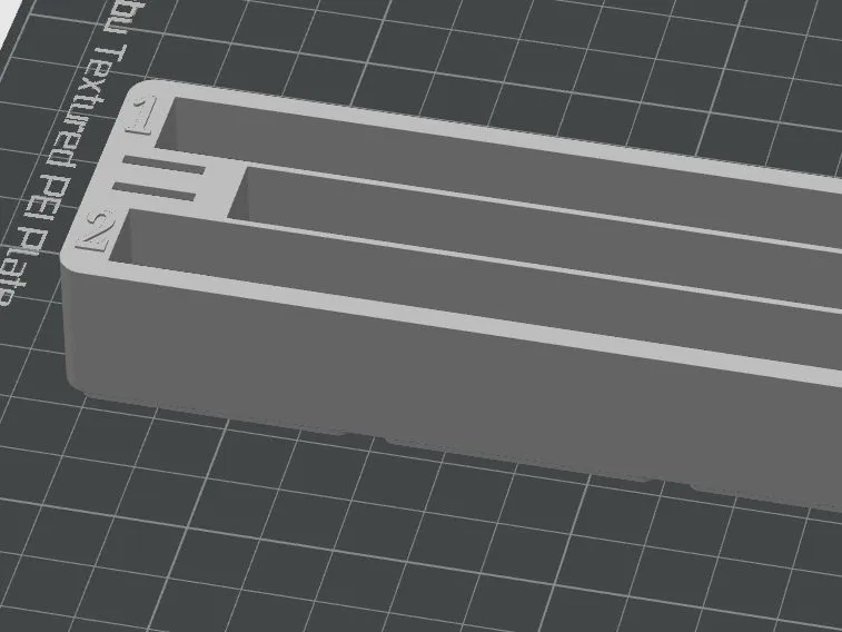 3x1 Gridfinity SSD Holder, Sandisk Extreme Pro x2