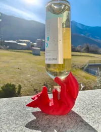 Renard porte-bouteille de vin — photo 3