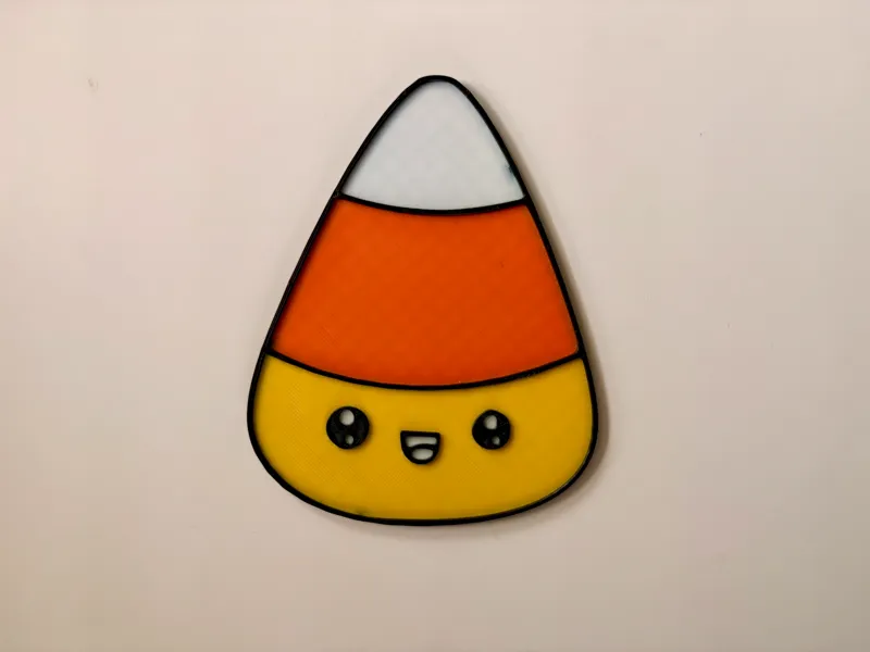 Candy Corn Coaster