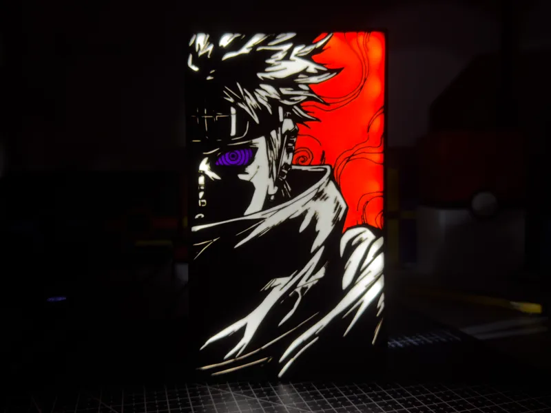Pain Lightbox - Naruto