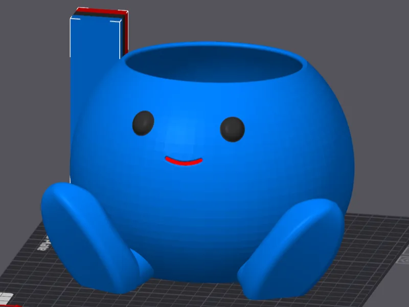 Oddish Planter Simple Smile - REMIX