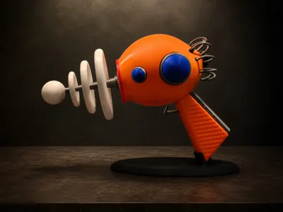 Super Retro Alien Ray Gun