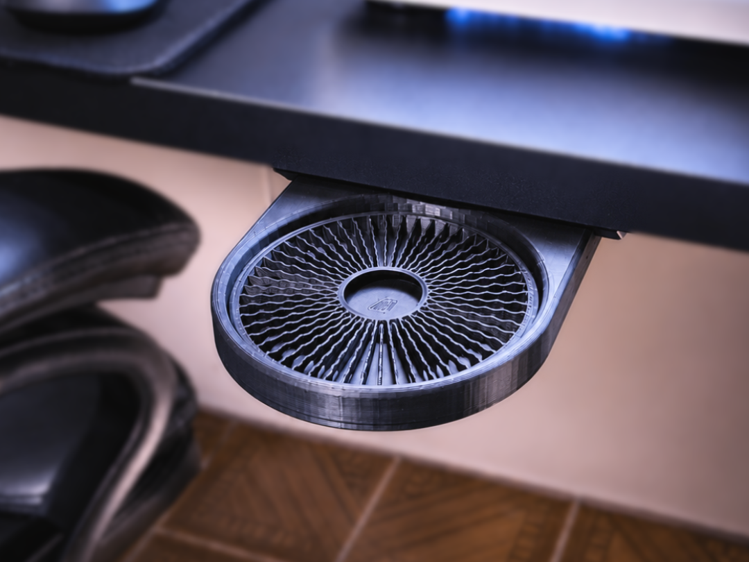 Floating Rotating Cup Holder - INVISIBLE