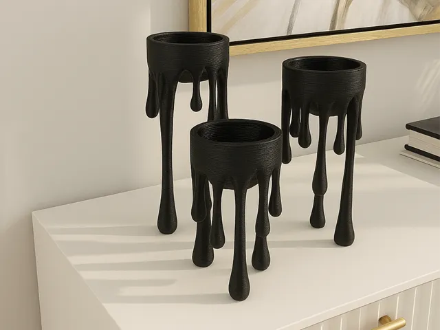 Modern Tabletop Candlestick