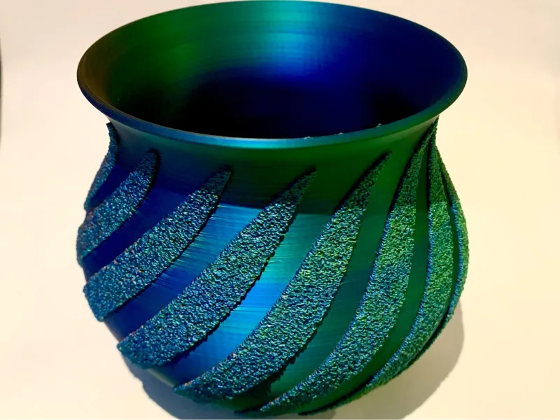 Fuzzy Texture Vase