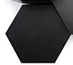 set of 4 - 1in hexagon