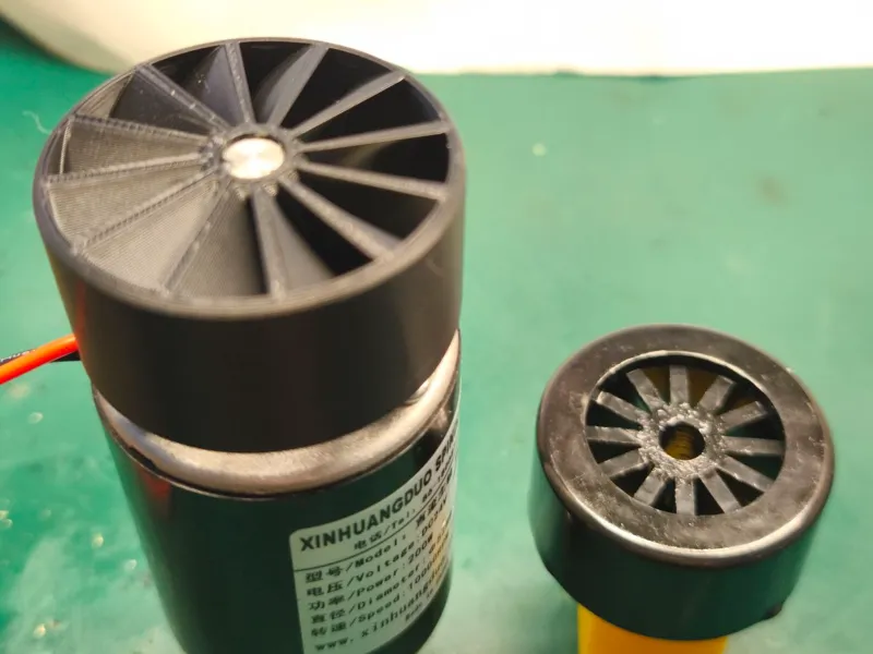 Fan for spindle motor.