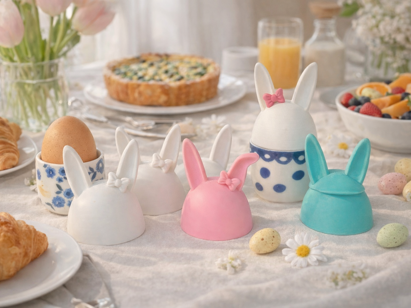 Cozy Egg Covers Easter brunch