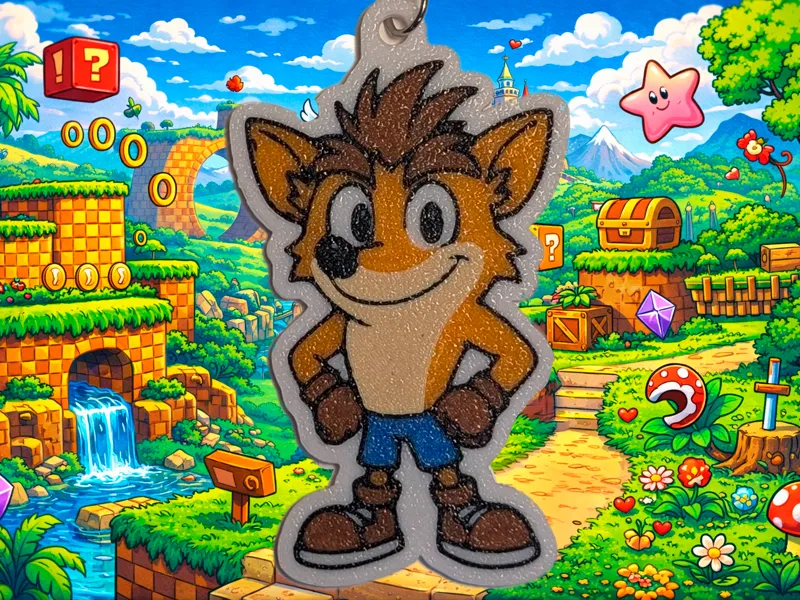 Llavero Crash Bandicoot