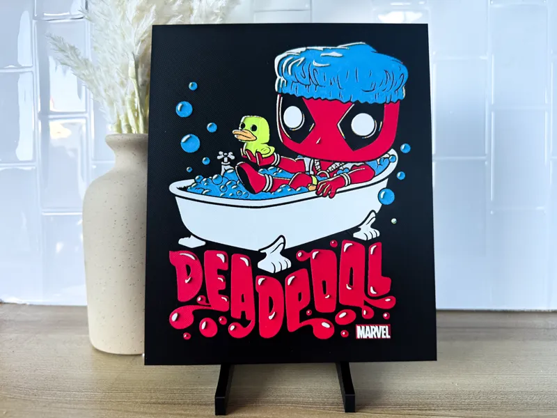 Bathtime with Deadpool
