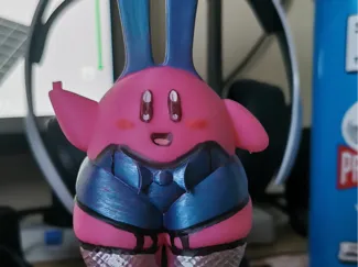 Kirby with legs